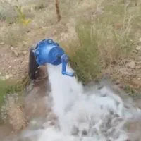 ۵۰۵مترزمین‌درگلشن‌اباد با‌آب