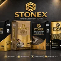 چسب کاشی پرسلان و چسب بتن پودری صادراتی استونکس