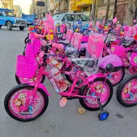 دوچرخه TR ابی قرمز صورتی سبز سایز۱۲ ۱۶ ۲۰