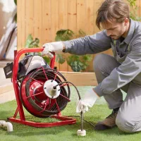 لوله بازکنی و فنر زنی گرفتگی لوله ها اسفراین