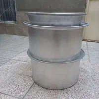 قابلمه و تشت آلومینیوم