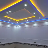 گچکاری لکه گیری گچبری گچ کاری ابزارنورمخفی سفیدکار|خدمات پیشه و مهارت|بندر ماهشهر, |دیوار