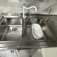 سینک و شیر روشویی،اتصالات کاملا نو نو درجه یک