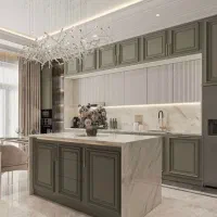 ساخت و نصب کابینت نئو کلاسیک (پاشایی)