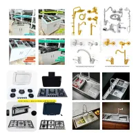 گاز طرح فر رومیزی سینک هود توکار مارک اخوان کدM1RZ