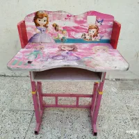 میز تحریر چوبی فلزی کودک