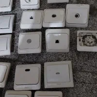 کلید برق . تلفن و..