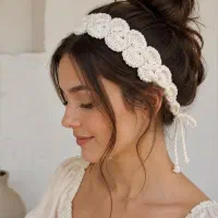 هد بند بافتنی