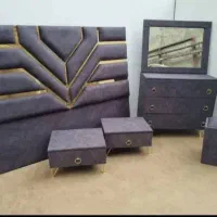 سرویس خواب دونفره تخت خواب مدل 5