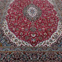 سه تخته فرش ۱۲ متری ماشینی اکرلیک نقشه کاشان
