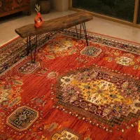 فرش ماشینی ستاره کویر یزد