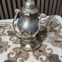قوری بزرگ وارمردار  برنجی