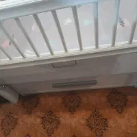 تخت بچه تا ۳ سال با تشک و کاور تشک تمیز