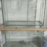 2 عدد شیشه آکواریوم