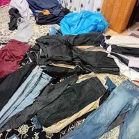 لباس دست دوم ۱۵۰ عدد موجوده