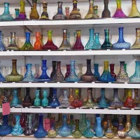 شیشه قلیان در سایز بندی و دو لایه