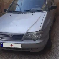 پراید ۱۳۲ نقره ای دو گانه سوز