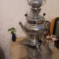 سماور شعبانی حد نو ست سینی قوری پارچ آب