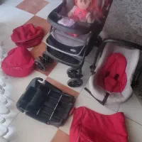 ست کامل کالسکه و کریر مارک‌ خارجی goodbaby