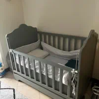 تخت خواب نوزاد بلسینو مدل باراد