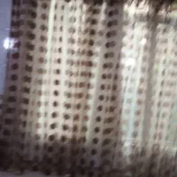 پرده حریر پفکی