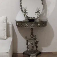 اینه و شمعدان نقره