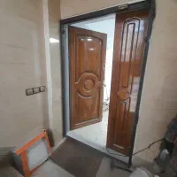 درب ورودی واحد۲ لنگه چوبی با چهار