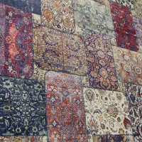فرش چهل تکه محتشم چهار متری( ابعاد 225*150)