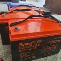 باطری خورشیدی سولار ژل یو پی اس ups استوک/دست دوم
