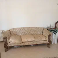 مبل مان چوب گردو برند مبل ایران اصل و ناهار خوریل