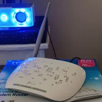 مودم وای فای دار تی پی لینک درحد و ADSL+2 سالم