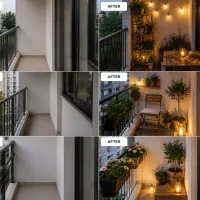 تراس سبز