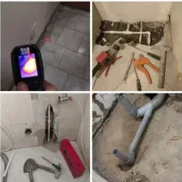 نشت یابی رفع نم چکه رطوبت لوله بازکن(بدون خرابکاری