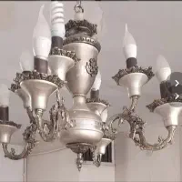 لوسترهای برنزی و اشپزخونه