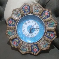ساعت دیواری خاتم کاری