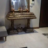 میز تی وی به همراه آینه کنسول