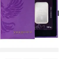 100g شمش نقره