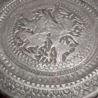 سینی مسی قلم خورده