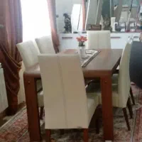 میزناهارخوری ۶ نفره چوب راش
