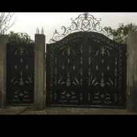 برش لیزردرب سی ان سی باغی گل مدرن حیاط وویلایی