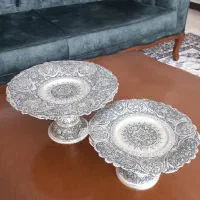 شیرینی خوری ، قلمزنی ، طرح نقره