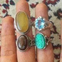 انگشتر های نقره