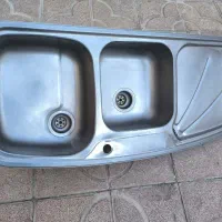 سینک دو لنگه توکار