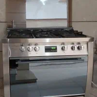 گاز فر تمام استیل تکنو ایتالیایی در حد نو نو
