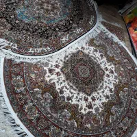 فرش تبریز نوین فر دایره۱۰۰۰شانه گرد۱۵۰×۱۵۰سایز