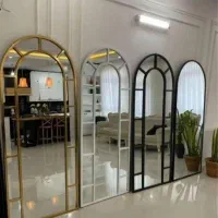 آینه پنجره ای دفرمه پایه داربک لایت
