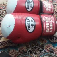 دست کش بوکس چرم