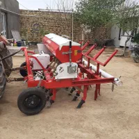 کاشت لوبیا با دستگاه جیران صنعت