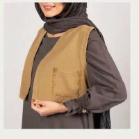 وست جلیقه کتان تابستانه ترک