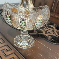گلدان و کشکول طلاکوب